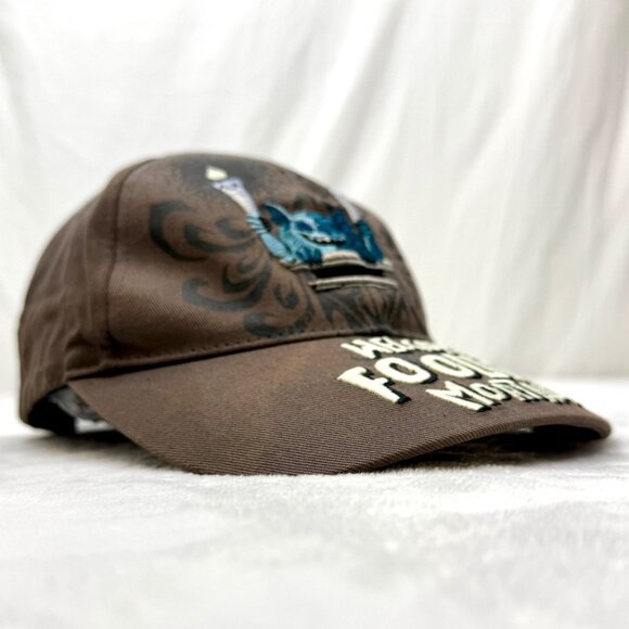 Disney Haunted Mansion Welcome Foolish Mortals Gargoyle Adj Youth Cap Gray (A) - Picture 3 of 12